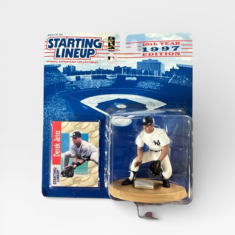 1997‎ DEREK JETER Kenner Starting Line-up YANKEES NEW SEALED